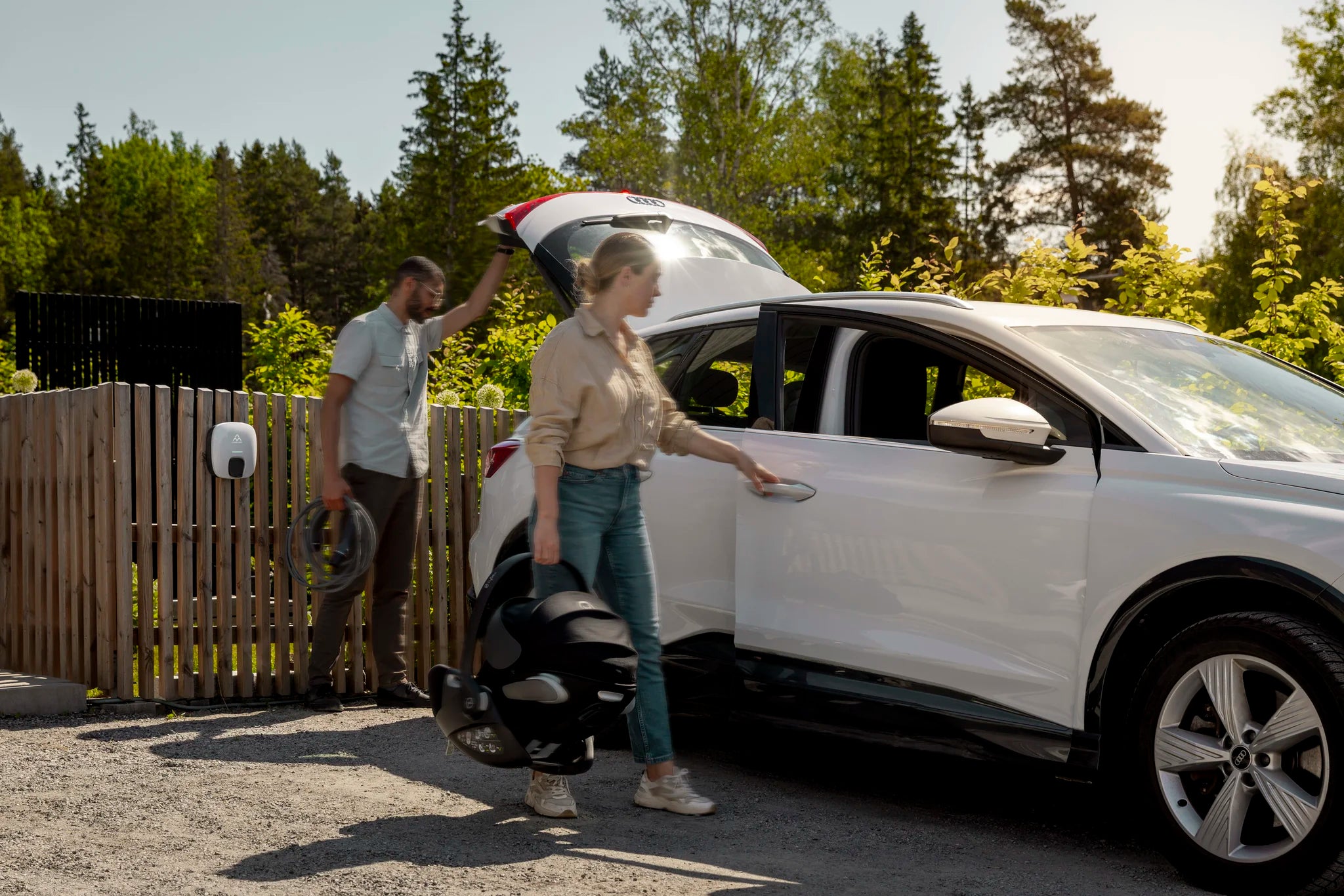 Charge Amps Luna 22kW EV·TÖLTŐ